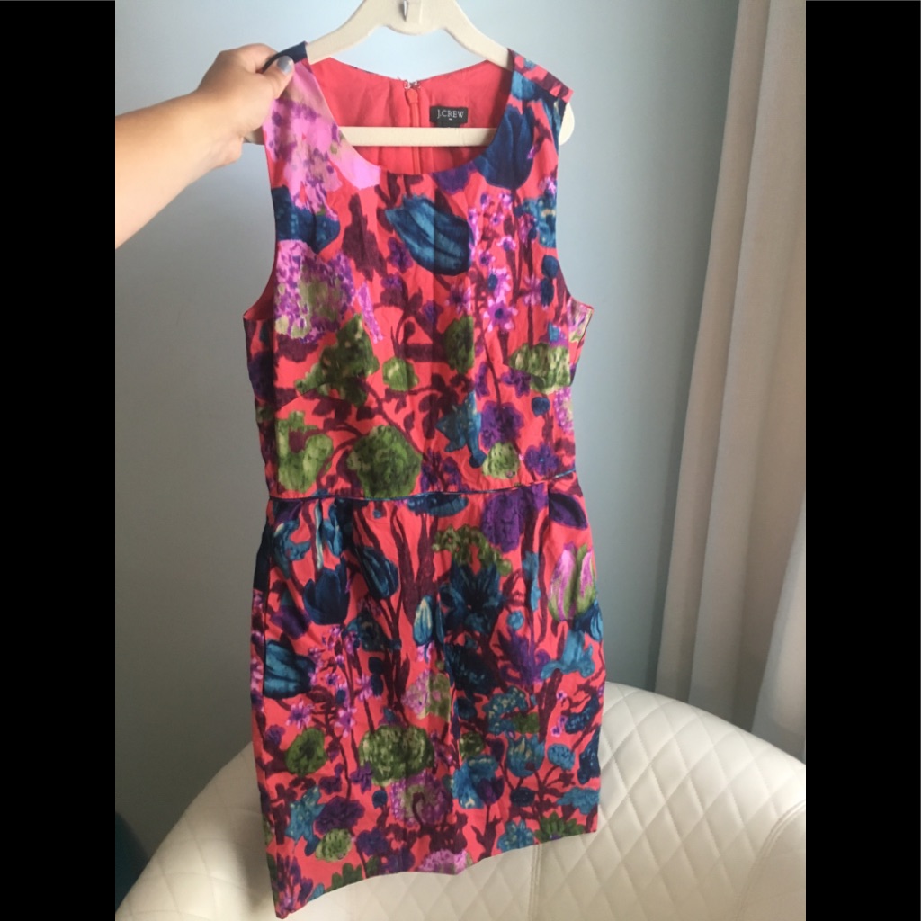 Jcrew Floral Dress